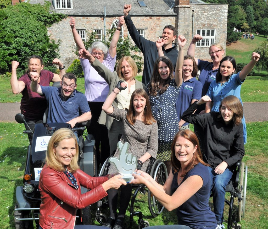 The Heritage Ability Team winning the National Lottery Heritage Award