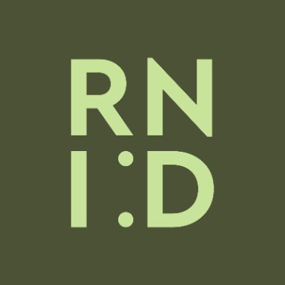 The RNID logo (Action in Hearing Loss)
