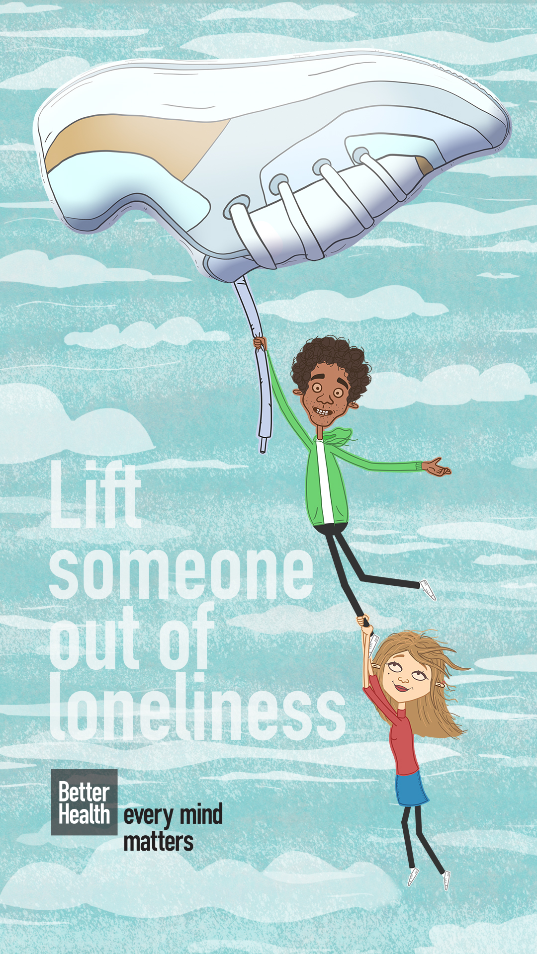 Lift someone out of loneliness graphic