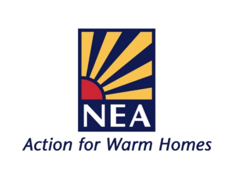 NEA Action for warm homes logo