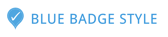 Blue Badge Style Logo