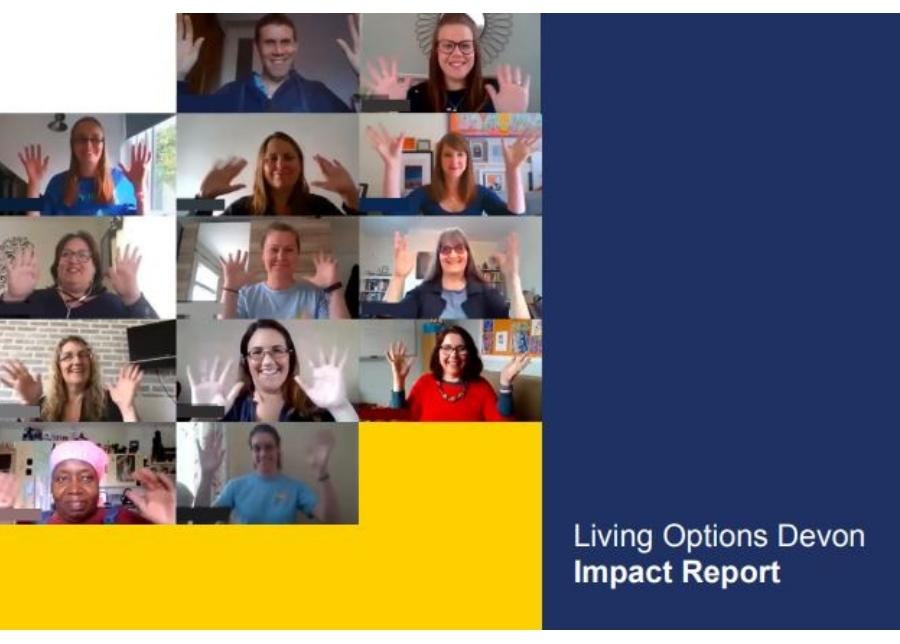 Living Options Devon Our Impact Report 2017-2019