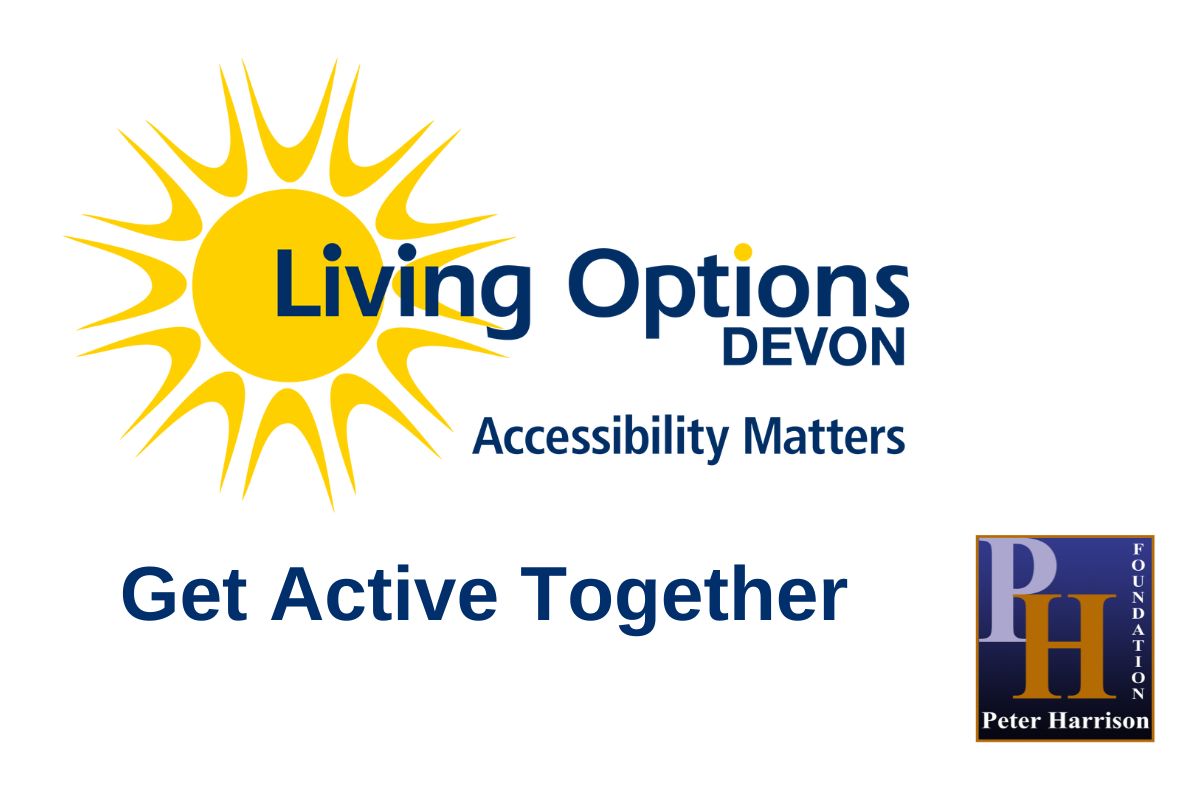Living Options logo, and Peter Harrison Foundation logo