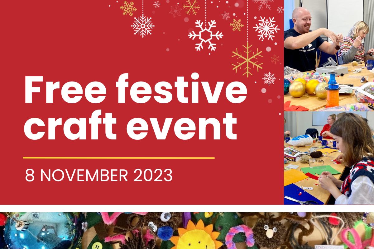 Free Festive Craft Event: 8th November