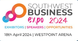 South West Business Expo logo 17 April 2024 Westpoint Arena